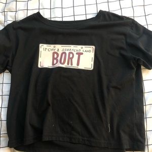 simpsons bort shirt